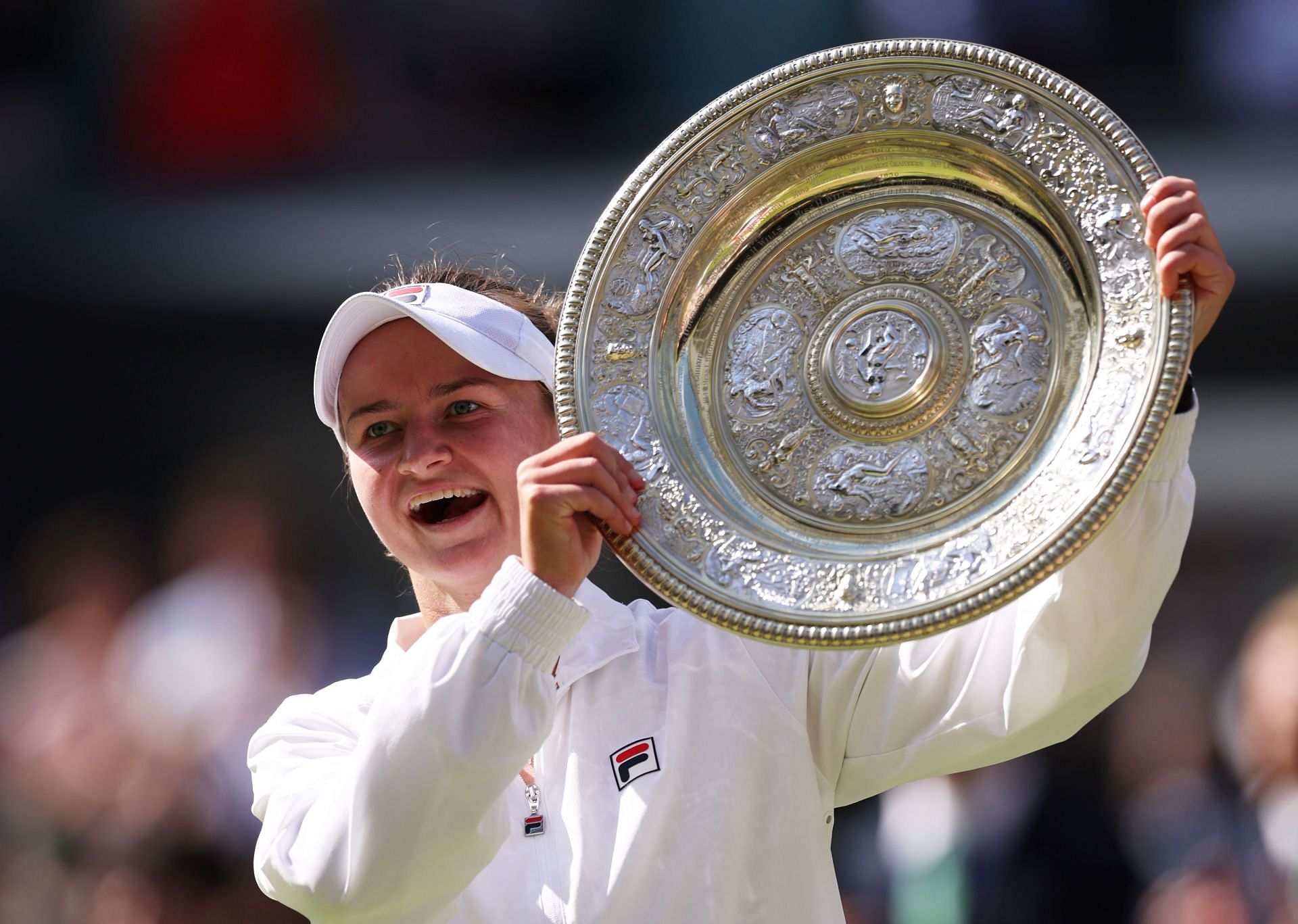 Barbora Krejcikova is the defending champion of Wimbledon. (Source: Getty)